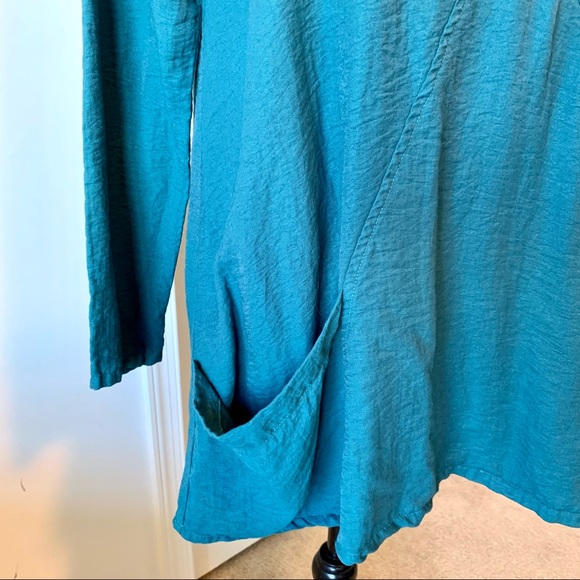 ET’ LOIS Cowl Neck “Helia” Tunic Blouse—SZ. XS - Picture 3 of 15